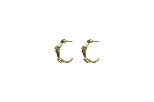 Aretes Candonga Geométrica
