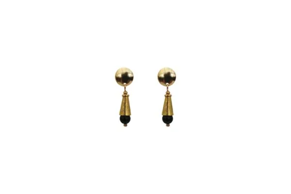Aretes Gipsy Conito Dorado