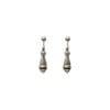 Aretes Gipsy Cono Plata
