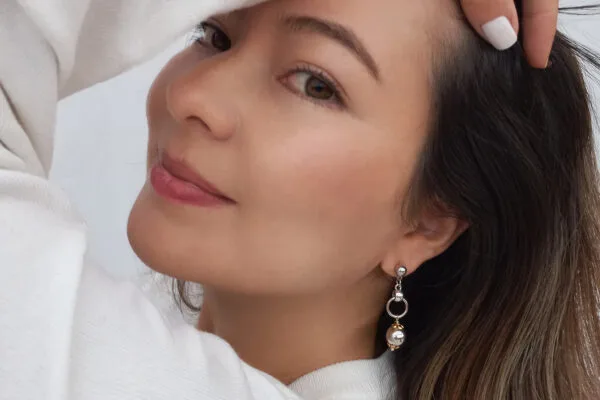 Aretes Uno Pequeños - Imagen 2