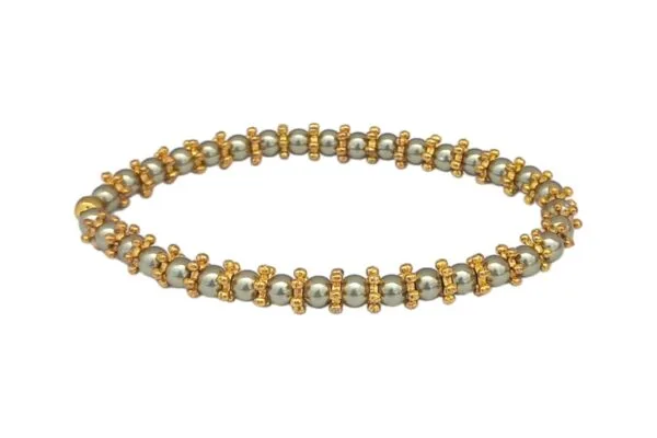 Pulsera Erizo en Dorado - Imagen 2