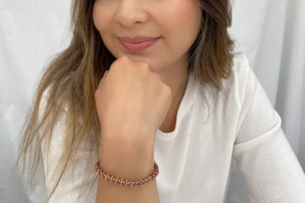 Pulsera Erizo en Dorado - Imagen 5