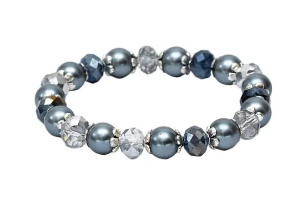 Pulsera Perlas y Cristales - Imagen 2