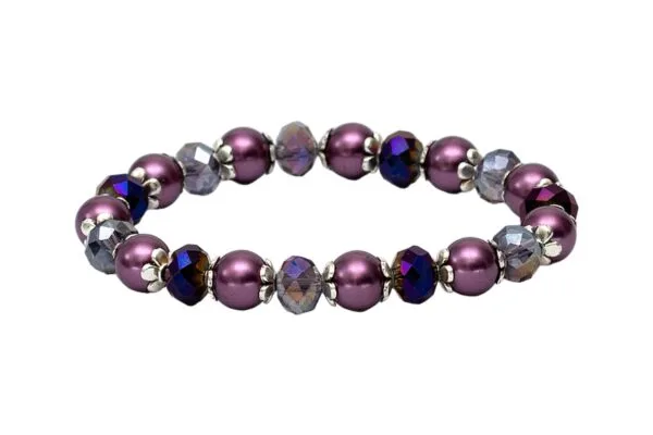 Pulsera Perlas y Cristales - Imagen 3