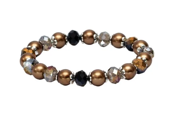 Pulsera Perlas y Cristales - Imagen 4