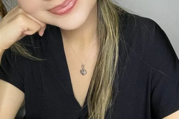 Cadena dije corazón (Plata 925) - Imagen 4